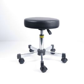 چرم مصنوعی مدفوع آزمایشگاه ارگونومیک ارتفاع قابل تنظیم ارتفاع صندلی