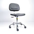 صندلی های تمیز و مرتب الاستیسیته ESD آسان برای تمیز کردن ارتفاع قابل تنظیم رنگ سیاه تامین کننده