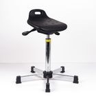 میز صندلی صندلی صنعتی صندلی قابل تنظیم ارتفاع صندلی با پایه فولادی اسپری کردن سیاه تامین کننده