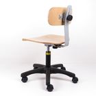 تخته سه لا زرد رنگ ارگونومیک بازو صندلی کمربند قابل تنظیم در ارتفاع پلی آمید تامین کننده