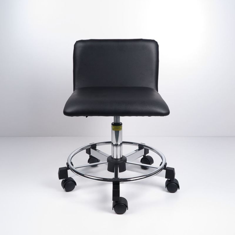 صندلی PU ارگونومیک ESD صندلی خالص صندلی عقب متصل با صندلی تامین کننده