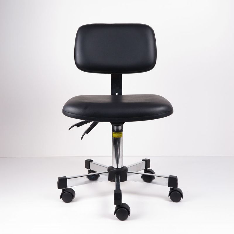صندلی ارگونومیک رنگ سیاه رنگ صندلی با تنظیم ارتفاع کمربند با پشتیبانی کمری تامین کننده