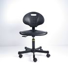 صندلی الیاف پلی اورتان سیاه استاتیک صندلی ارگونومیک قارچ سطح را می پوشاند تامین کننده